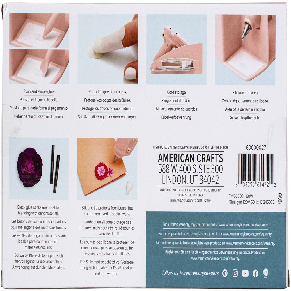 Maker'S Glue Gun Kit-Pink