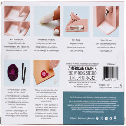 Maker'S Glue Gun Kit-Pink