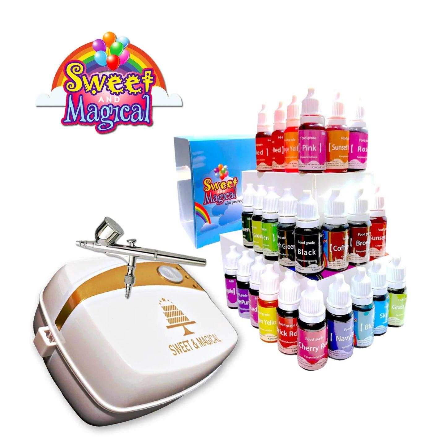 Airbrush Edible Ink Bundle