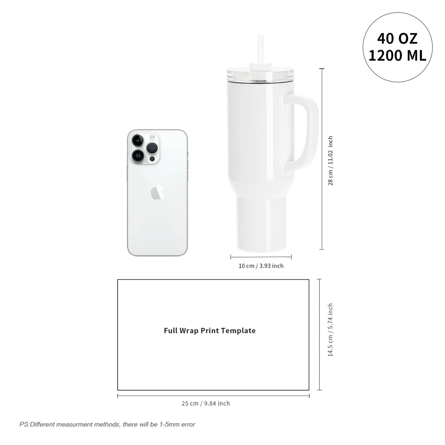 12 L Sublimation Oven Machine Sublimation Starter Beginner Kit Bundle with 40 OZ Sublimation Tumblers, Sublimation Paper, Shrink Wrap Film and Heat Tape