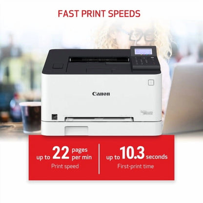 Canon LBP632CDW - Laser Color Printer Wireless, Mobile Ready Duplex Laser Printer (Manufacturer Reconditioned, 1 Year Warranty from Canon, Compatible High Yield Toner Cartridge 3,130 Pages)