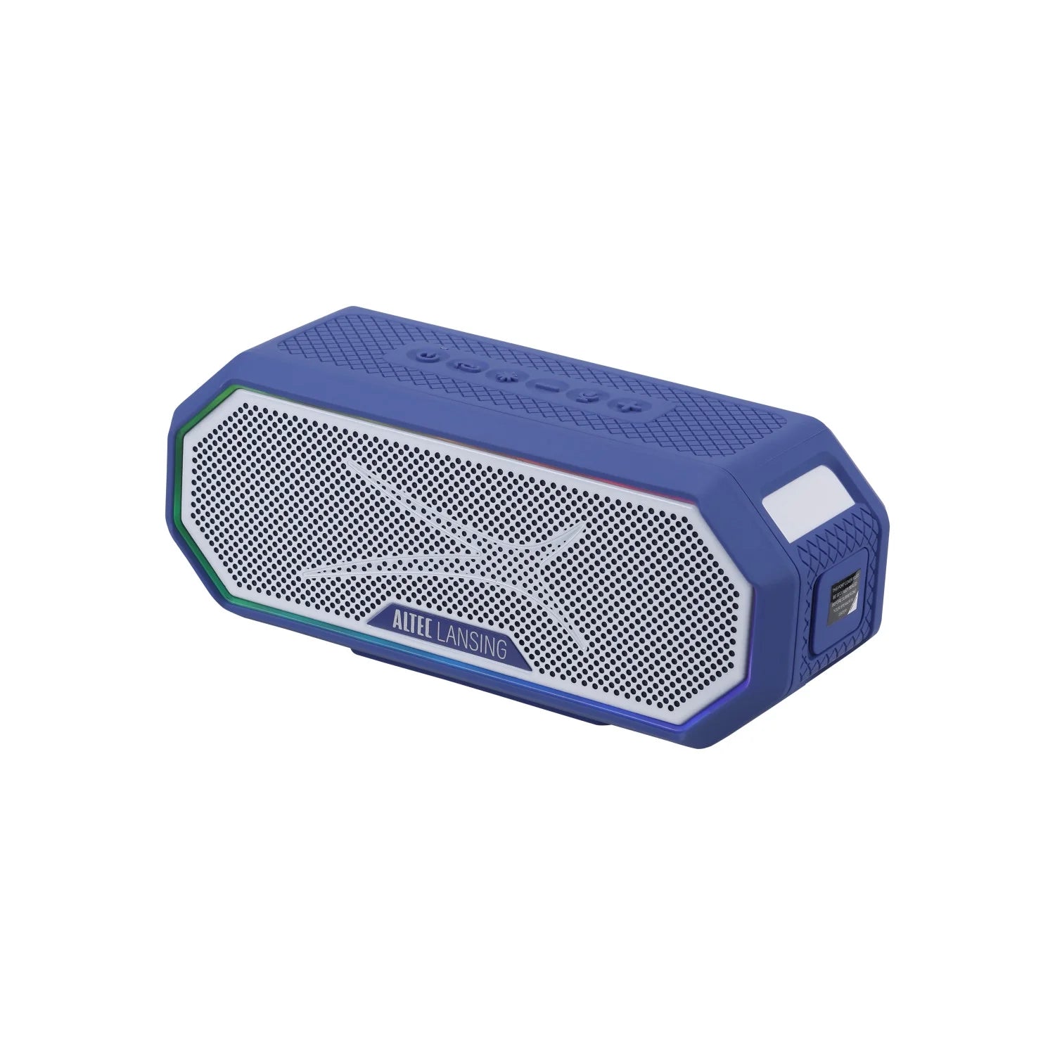 Hydra Jolt 2.0 Everything Proof Wireless Magnetic Portable Bluetooth Speaker, Periwinkle Blue White, IMW1202-PERIWT