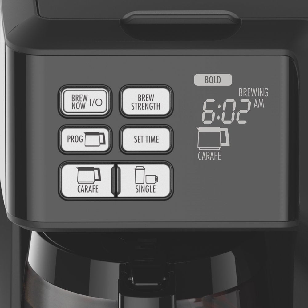 49976 Flexbrew 2-Way Coffee Maker, Plastic, Black