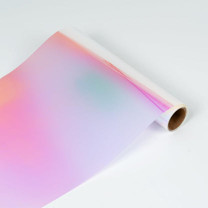 Stahls’ Color Shift HTV – Cad-Cut Chroma Bling Heat Transfer Vinyl – 12” X 3Ft – High-Gloss Finish – Lab Tested 25+ Washes – Works with Any Vinyl Cutter & Safe for Laser Cutters – Clear Shift