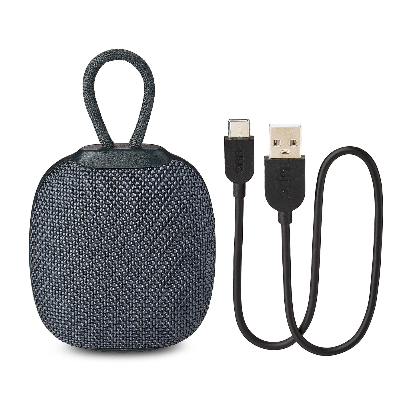 Mini Rugged Speaker with Bluetooth Wireless Technology, Gray