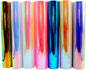 Holographic Opal Craft Vinyl 12" X 12" 7 Sheets/Pack for Craft Cutters,Sign Plotters