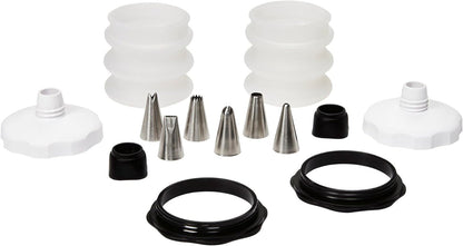 Good Grips 8-Piece Baker'S Silicone Decorating Bottle Kit - Black