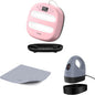 Calogy 10 * 10 Inches Heat Press Machine, Mini Heat Press, and 15 * 15 Inches Heat Press Mat Kit