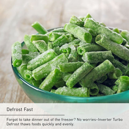 1.6-Cu. Ft. 1250W Countertop Microwave with Inverter Technology, White NN-SN74PW