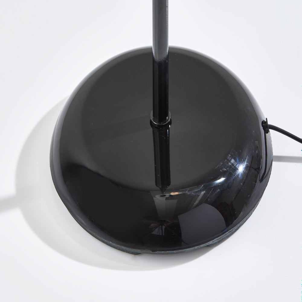 71" Floor Lamp, Black Plastic , Modern Styling for Young Adult Dorm or Adult Home Office.