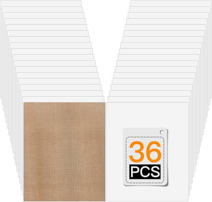 HTVRONT Heat Press Mat 15X15 & Black & White HTV Heat Transfer Vinyl Bundle: 36 Pack 12X10