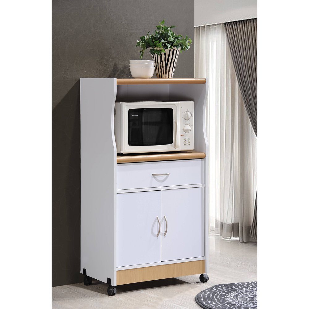 Modern Indoor Furniture Microwave Kitchen Cart