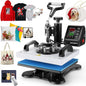 Shirt Press Machine 12X10, Swing Away Heat Press Machine for T Shirts Printing Machine, High-Security HTV Vinyl Heat Press for Sublimation T Shirt Pillow Bag Ceramic Heat Transfer Printer