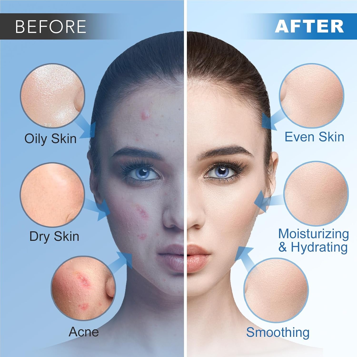 Jelly Mask for Facials Professional, Hydrating & Moisturizing Peel-Off Natural Gel Face Mask Skincare, Professional Spa Use Jelly Face Masks, Deep Hydration & Glow 23 Fl Oz (6 Pack)