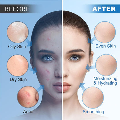 Jelly Mask for Facials Professional, Hydrating & Moisturizing Peel-Off Natural Gel Face Mask Skincare, Professional Spa Use Jelly Face Masks, Deep Hydration & Glow 23 Fl Oz (6 Pack)