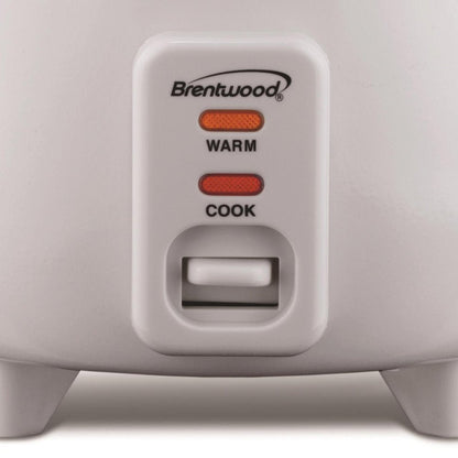 TS-600S 5-Cup Uncooked/10-Cup Cooked Rice Cooker and Food Steamer, White