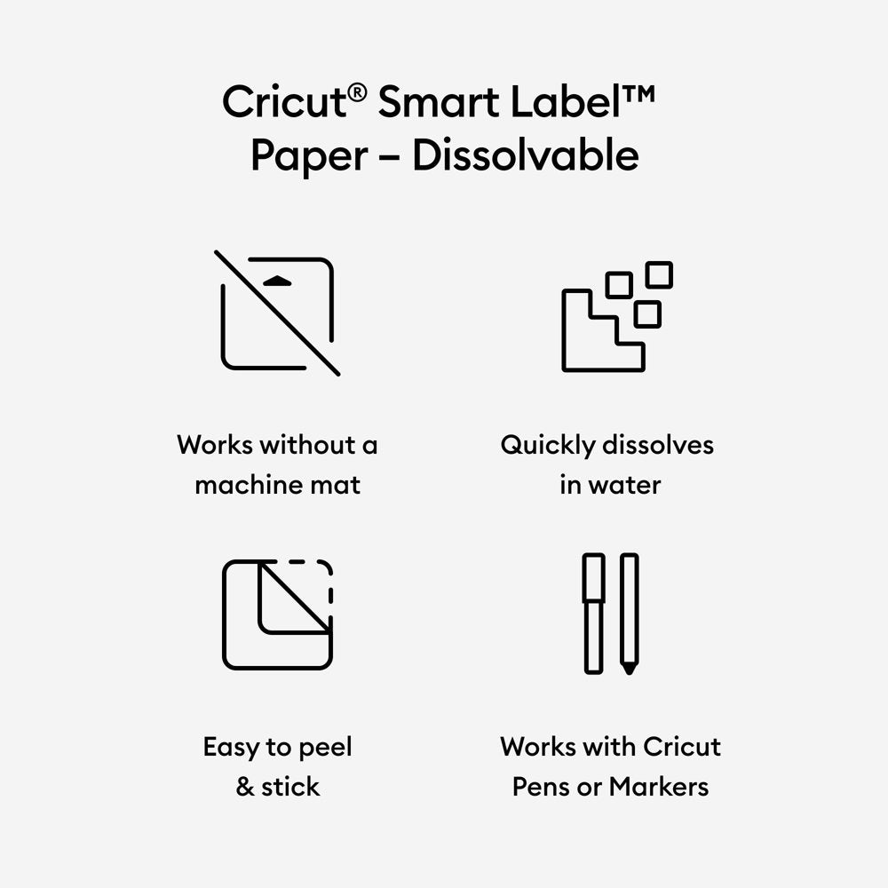 Smart Dissolvable Label Paper Bundle