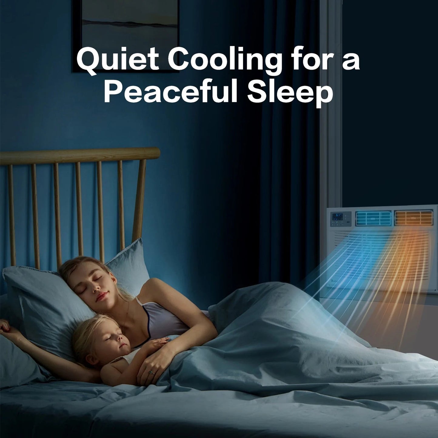Wifi Enabled 12000 BTU Heat and Cool Window Air Conditioner with Wifi Controls