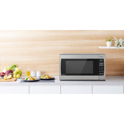 Genius Sensor 2.2 Cu. Ft. 1250W Countertop/Built-In Microwave Oven in Stainless Steel