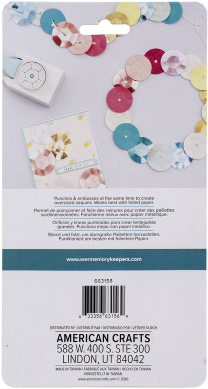 Embossing Punch-2" Sequin