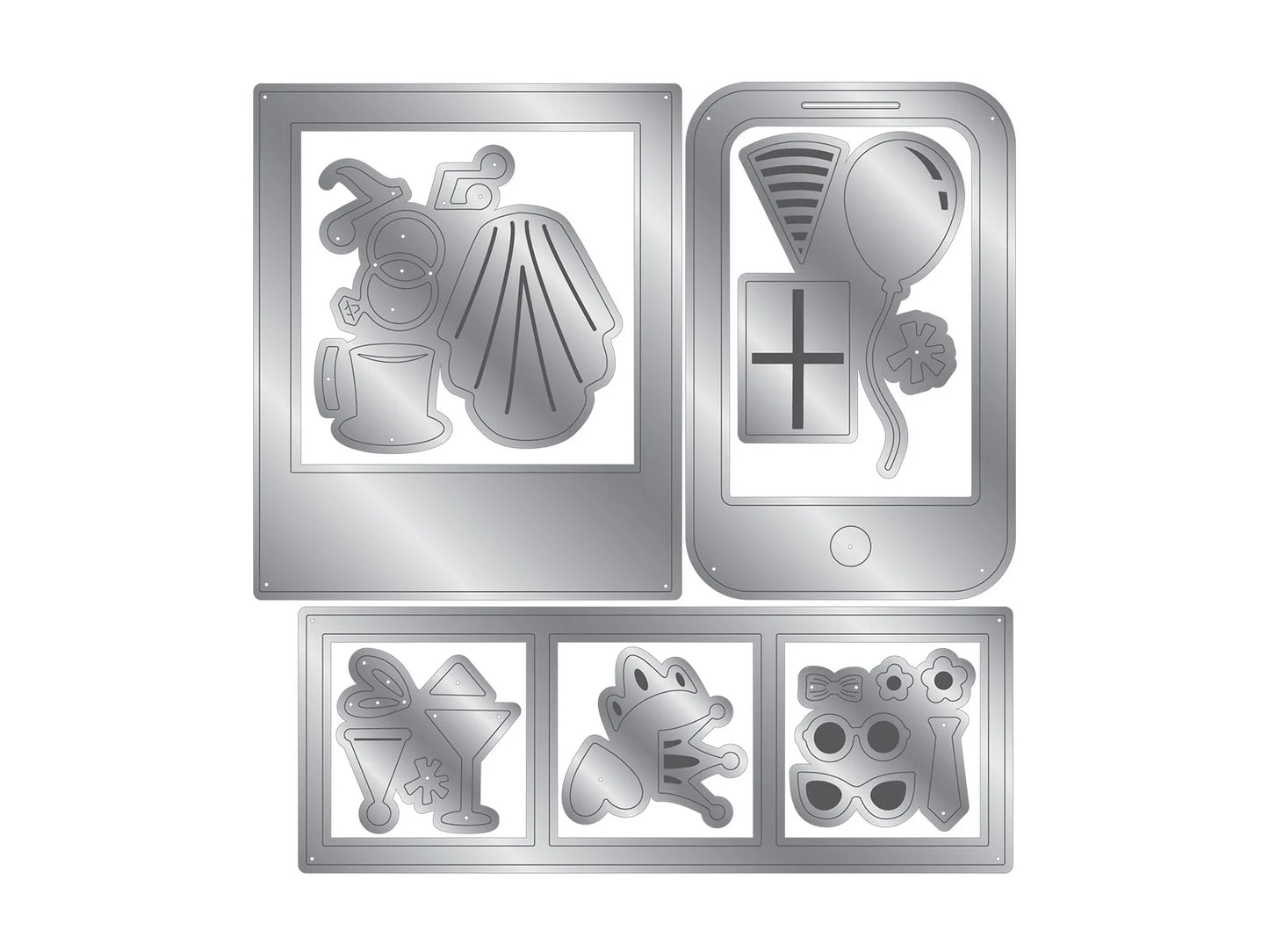 Party Animal Stamp & Metal Die Set