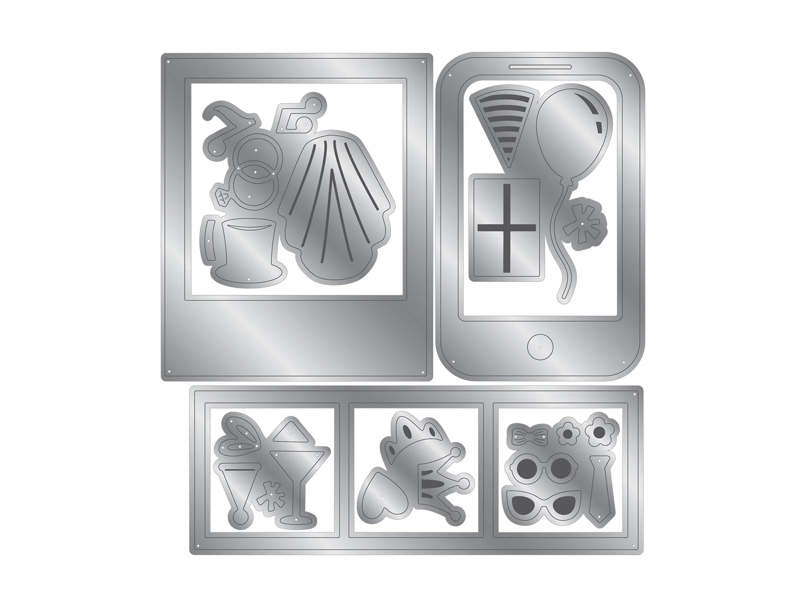 Party Animal Stamp & Metal Die Set