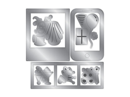 Party Animal Stamp & Metal Die Set