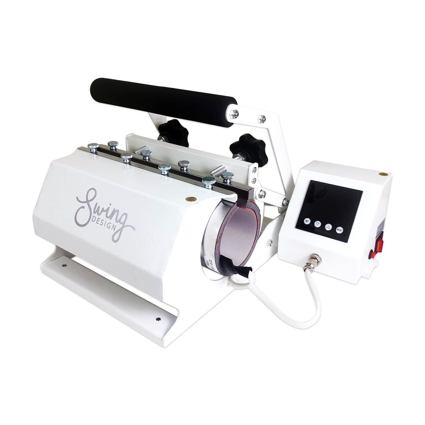 Swing Design 7-In-1 Tumbler Press 20Oz/30Oz - White