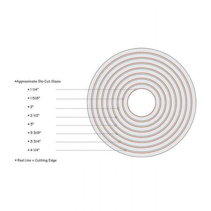 Framelits Die Set - 8PK Circles