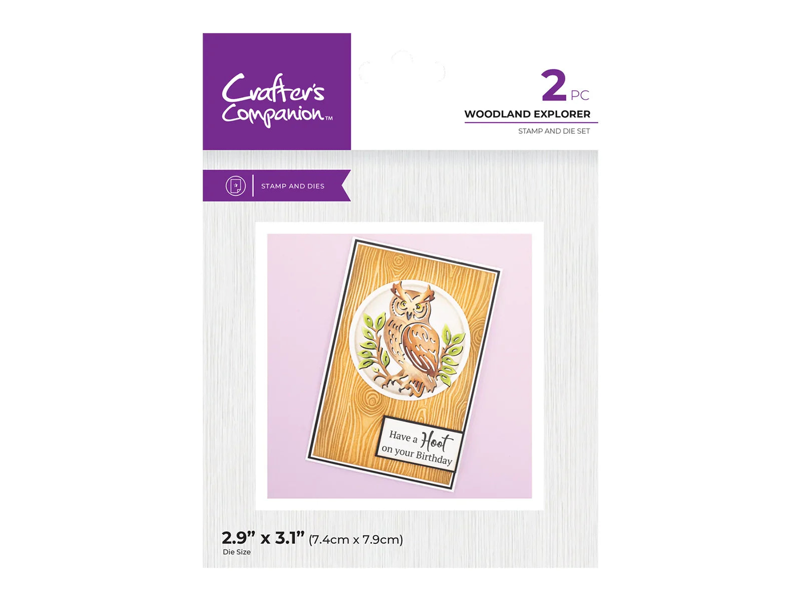 Crafter’S Companion Stamp & Die - Woodland Explorer