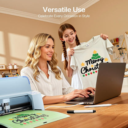S31 Vinyl Cutter Machine - Essential Starter Bundle | Smart Cutting Machine for DIY Vinyl, HTV, Cardstock, Paper Crafts and Home Decor