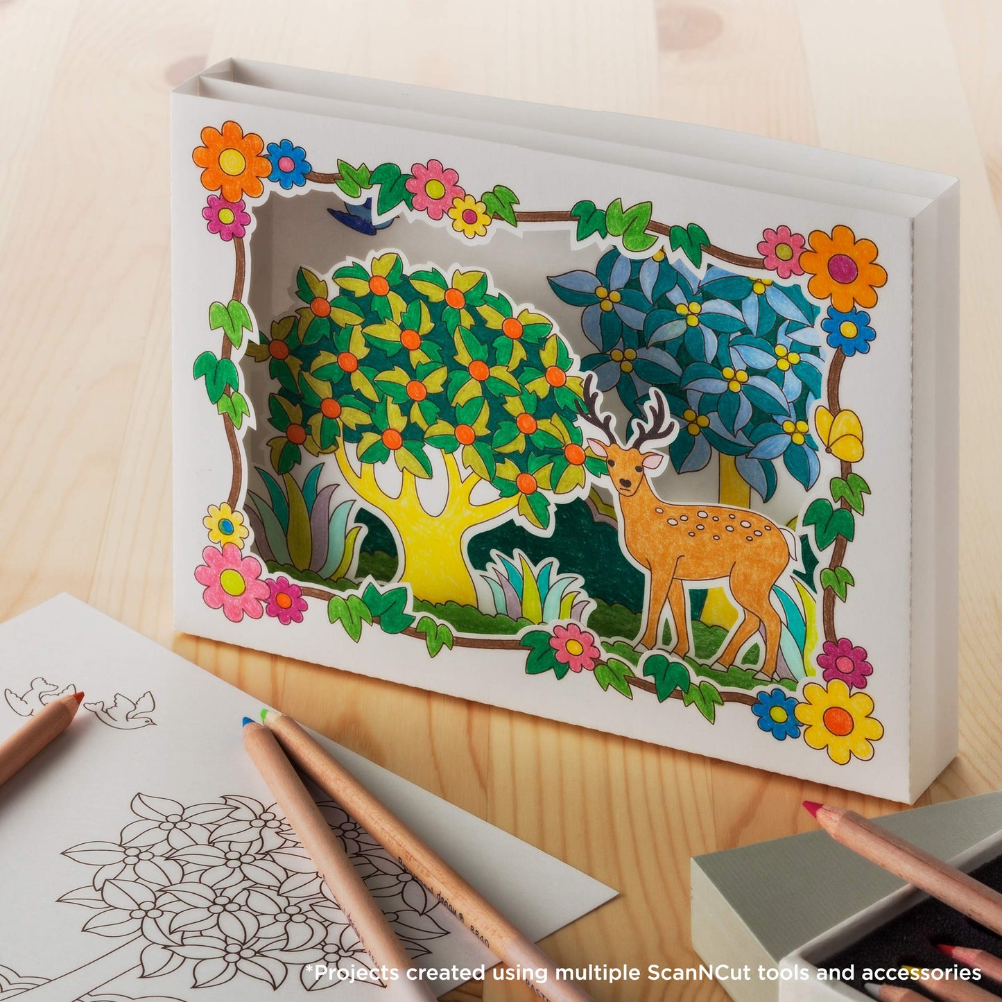 Brother ScanNCut Deep Cut Blade Holder CAHLF1, Use with Thicker Materials Including Foam and Balsa Wood