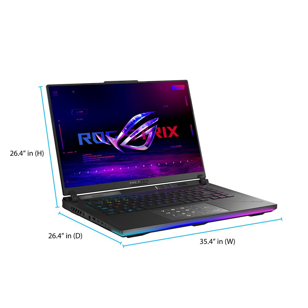 ROG Strix SCAR 16 (2023) Gaming Laptop, 16” Nebula HDR QHD, Nvidia RTX 4090, Intel I9-13980Hx, 32GB DDR5, 2TB SSD, Win 11 Pro, G634JY-XS97