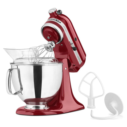 Artisan Series 5-Quart Tilt-Head Stand Mixer, Red (KSM150PSER)