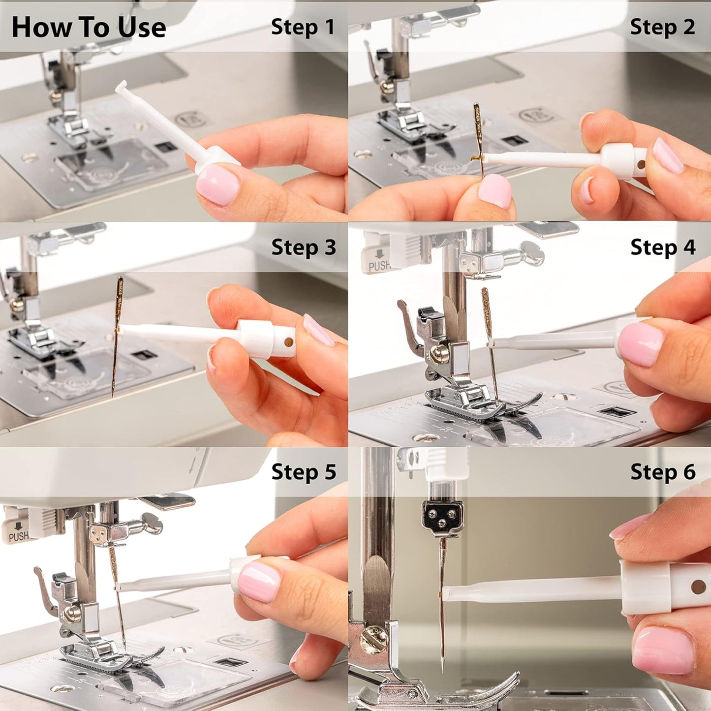 SINGER 00798 Universal Sewing Machine Needle Inserter, Blue