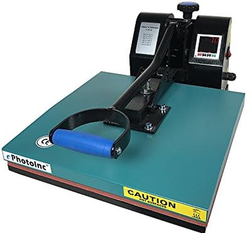Ephotoinc 15 X 15 Digital Clamshell Heat Press Transfer T-Shirt Sublimation Press Machine EPH15G