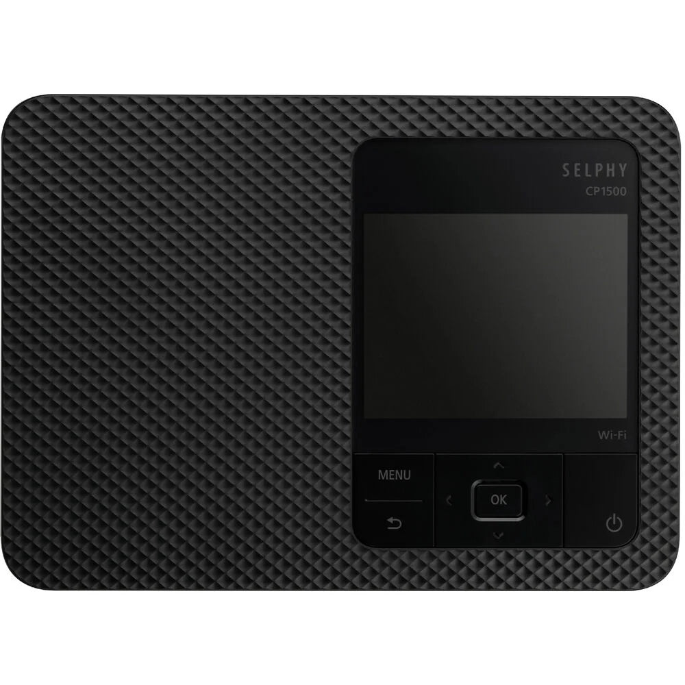Canon SELPHY CP1500 Wireless Compact Dye-Sublimation Printer (Black) Â€“ 4X6 Photo Prints