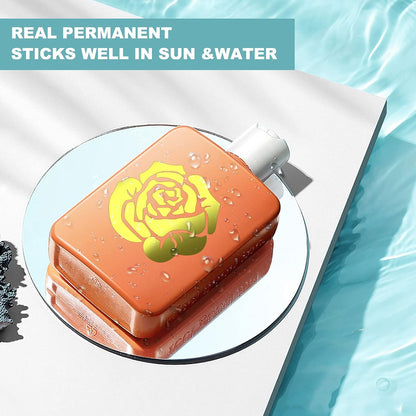 Silver & Gold Chrome Vinyl - 12" X 10FT Mirror Metallic Silver Vinyl - Easy to Weed & Transfer