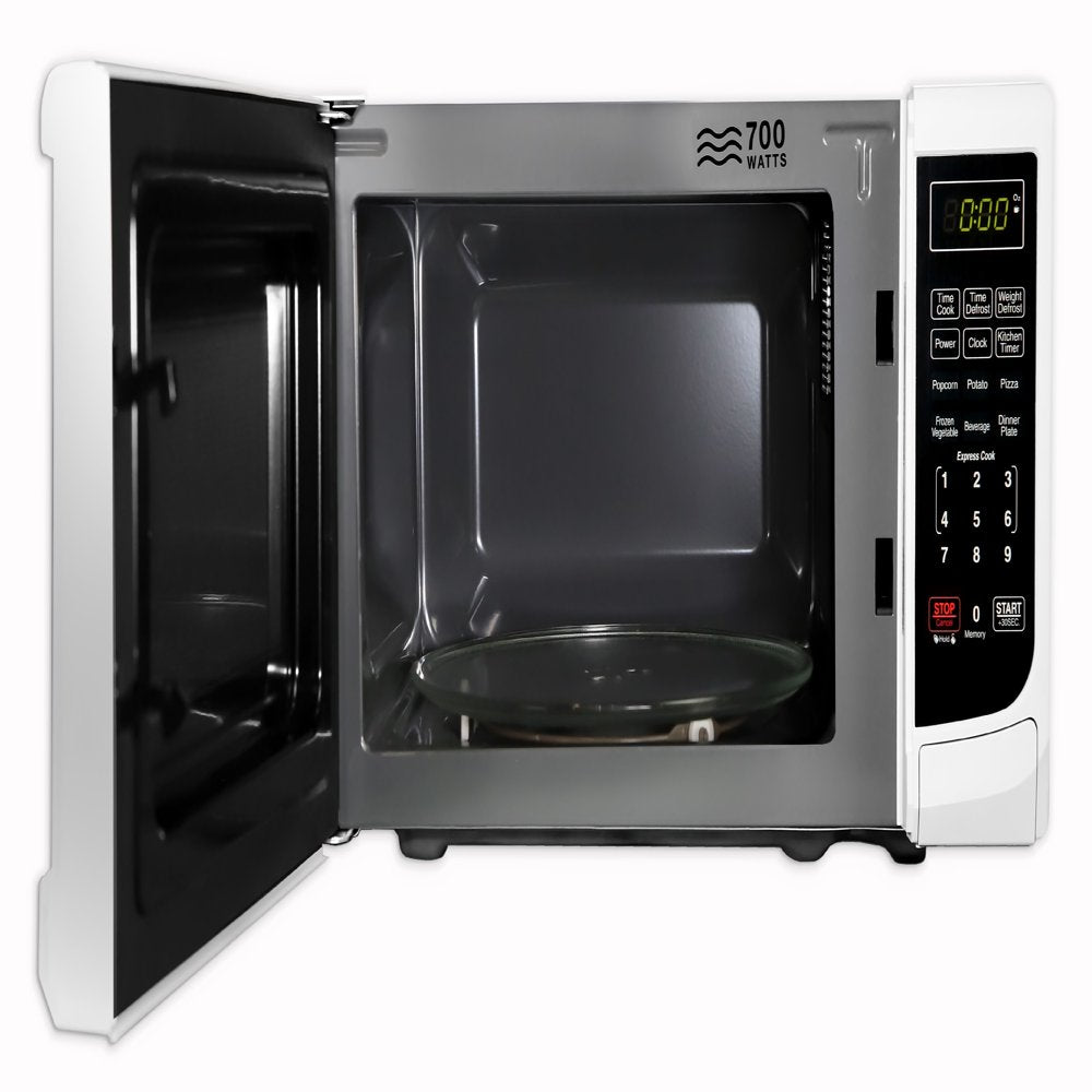 Classic 0.7 Cu. Ft. 700W Microwave Oven, White