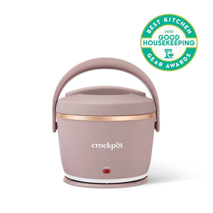 20-Oz. Lunch Crock Food Warmer, Sphinx Pink (6.6 L X 6.6 W X 6.4 H)