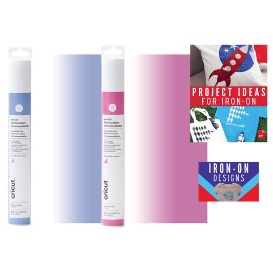 UV Color Changing Iron-On Vinyl Rolls Bundle