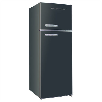 7.5 Cu. Ft. Top Freezer Refrigerator in Black - RETRO, EFR753