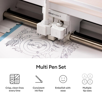 Cricut® Multi Pen Set, Black (8 Ct)