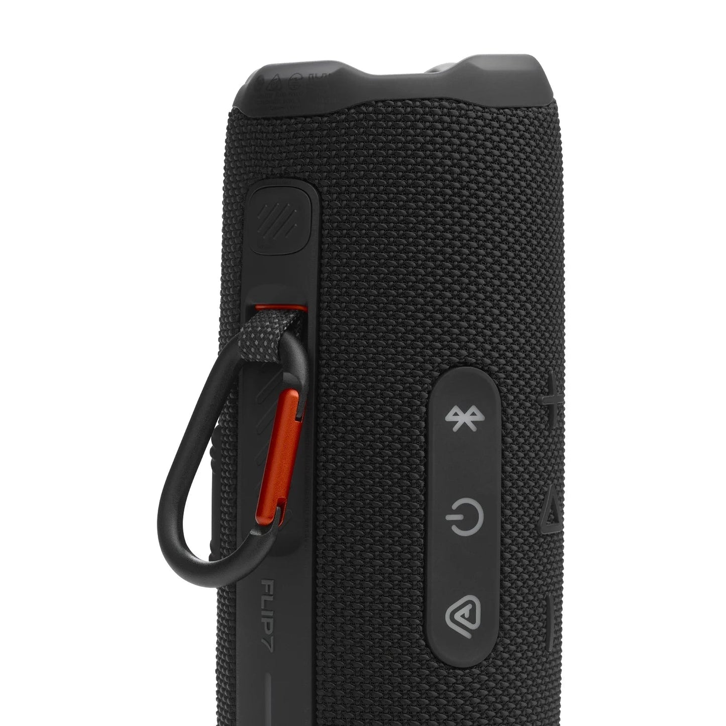 Flip 7 - Portable Waterproof and Drop-Proof Speaker, Bold  Pro Sound with AI Sound Boost, 16Hrs of Playtime, and Pushlock System with Interchangeable Accessories (Black)