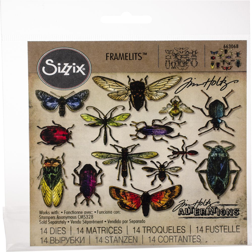 Framelits Die Set 14PK Entomology by Tim Holtz