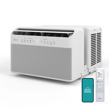 8,000 BTU Smart Inverter U-Shaped Window Air Conditioner, MAW08W1QWT-T, Updated