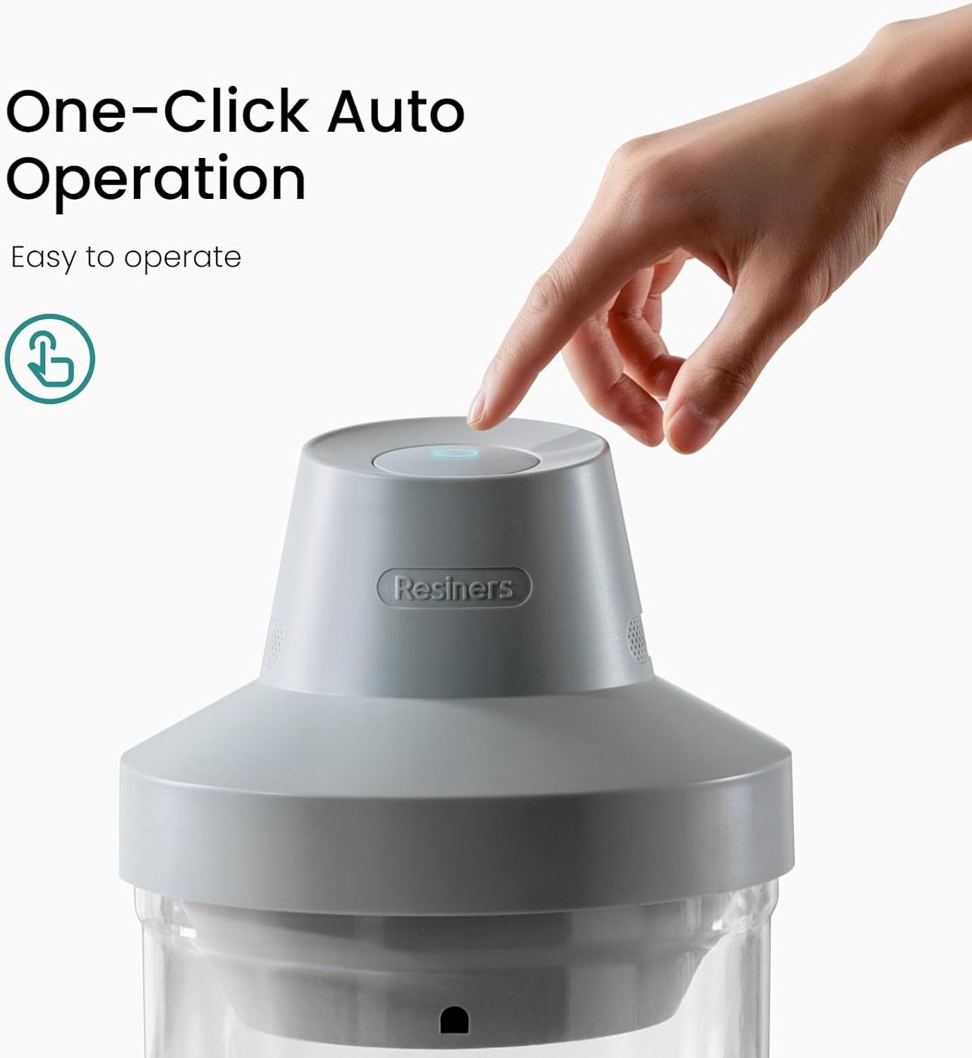 Resin Bubble Remover, 10 Min Remove Bubbles, 95Kpa Vacuum Degassing Chamber, Compact Airless Lite Machine for Epoxy Molds Casting,Uv Resin,Silicone,Jewelry Making (Patented)
