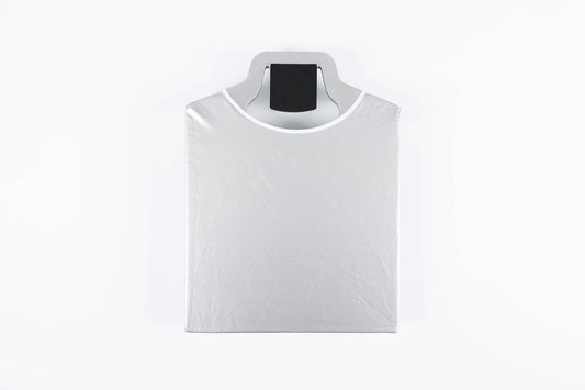 Stahls' Hotronix Quick Change Garment Platen Tag along HP Platen – Interchangeable Platen Is Designed to Quickly Heat Apply Shirt Fronts and Tagless Labels.