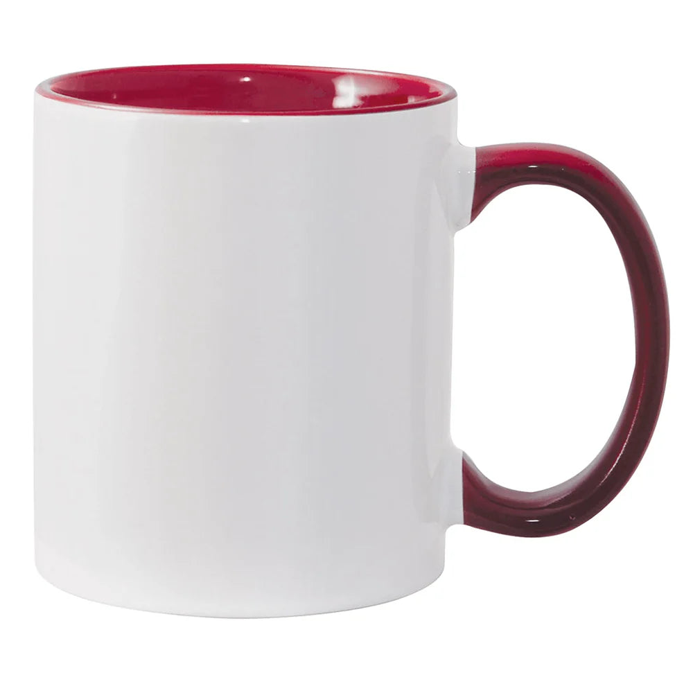 HPN ORCA Premium 11 Oz. Inner + Handle Sublimation Ceramic Mug - 36 per Case