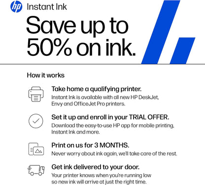HP Envy 6555 Wireless All-In-One Color Inkjet Printer, Print, Scan, Copy, Duplex Printing Best-For-Home, 3 Month Trial of Instant Ink Included, Ai-Capable (C2XR6A) Portobello